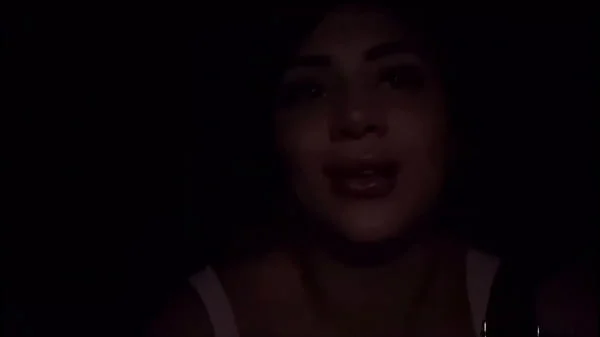 Martina goes to abandoned house to play the OUIJA and she ends with a cock in her mouth