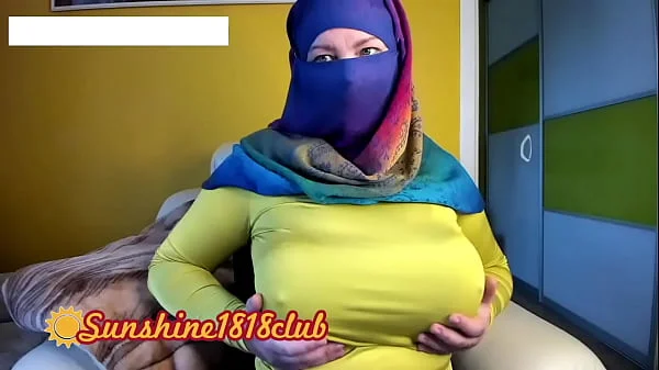 Middle East Hijab Muslim Arabic girl with big tits on cam recording November 2nd