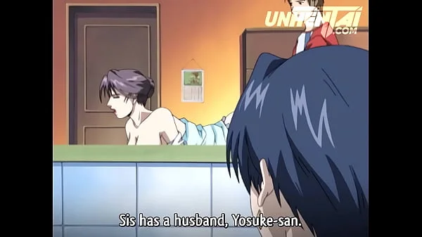 STEPMOM and STEPSON CAUGHT FUCKING by STEPMOM's stepSISTER — Uncensored Hentai   Subtitles