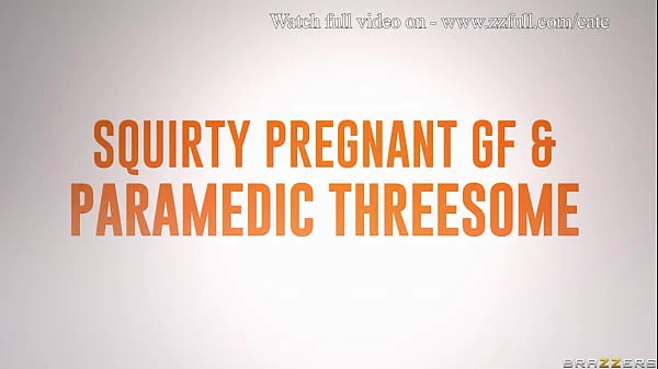 Squirty Pregnant GF & Paramedic Threesome - Lila Lovely, Katie Kush / Brazzers