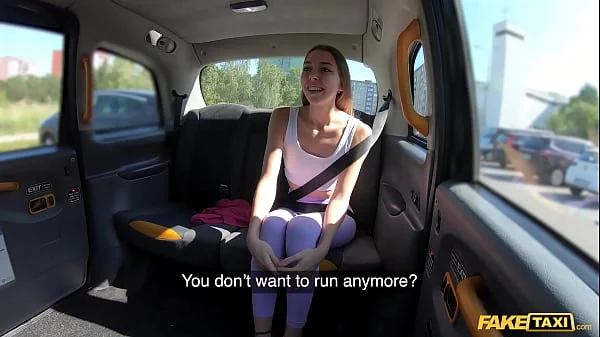 Fake Taxi A hot jogger with a perfect body fucked in the back of taxi