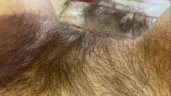 TRIMMING MY SUPER LONG PUSSY HAIR CLOSEUP