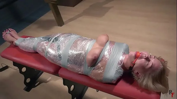 Darina has multiple orgasms Mummification with magic wand 2