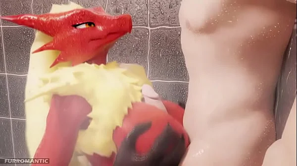 Blaziken fucks owner