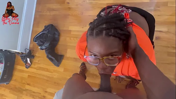 Ebony BBW Who Quit Porn, Delivers Pizza and Gets Tip