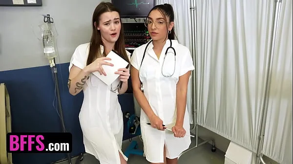 Three Hot Doctors Take Turns Bouncing Up And Down On Lucky Patient's Dick