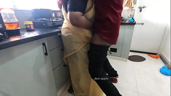 Tamil maid got fucked in kitchen