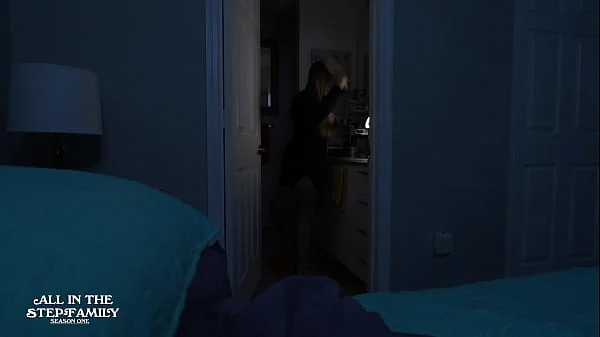 StepSon Scared Of Thunder Overcomes Trauma By Fucking StepMother FULL 4K