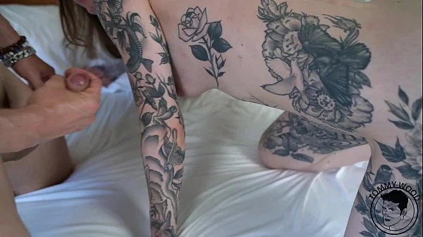 Gorgeous tattooed  milfgetting hard fuck by big euro cock Penny Archer Tommy Wood