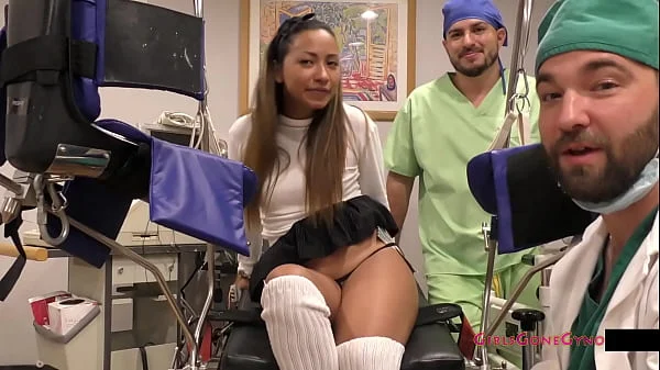 Latina Humiliated As Husband Watches Doctor Preforms Immigration Physical - GirlsGoneGyno Reup