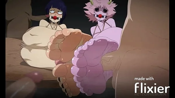 Heroic Double Footjob2