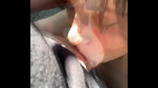 18 Year Old Teen Sucks Older Guys Dick in Public