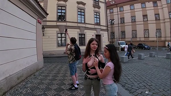 Extreme public nudity in Prague! (Interviewed by Andrea Diprè)