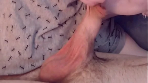 Teenie explores a soft cock