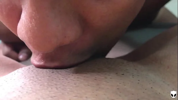 Close Up Khalessi Big Clit Erection Wet Pussy Licking Till Cum In His Mouth