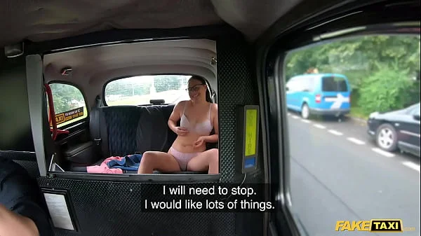 Fake Taxi Her taxi journey ends with sucking and fucking on a big fat cock