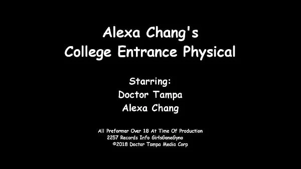 Shy Latina Alexa Chang's Exam Caught On Hidden Cameras By Doctor Tampa @ GirlsGoneGyno - Tampa University Physical Reup