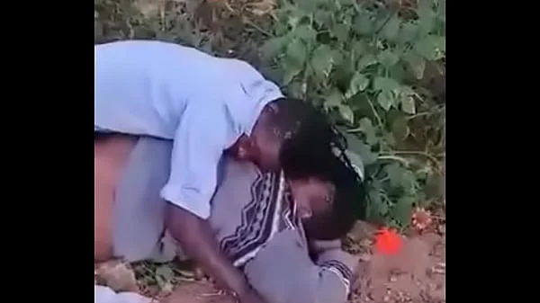 Old couple fucking outdoor in South Africa
