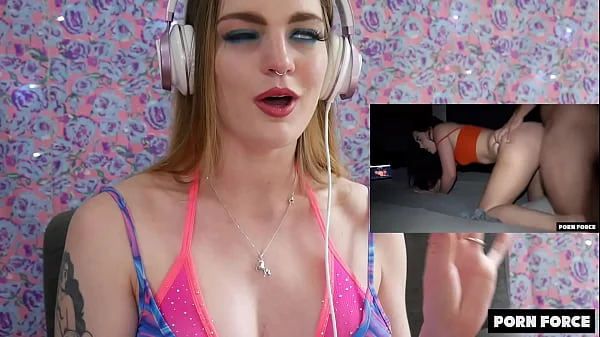 Carly Rae Summers Reacts to ROUGH POWER FUCK MAKES HER BRAIN MELT - PF Porn Reactions Ep IV