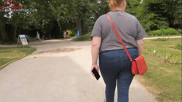 saggy tits no bra in public
