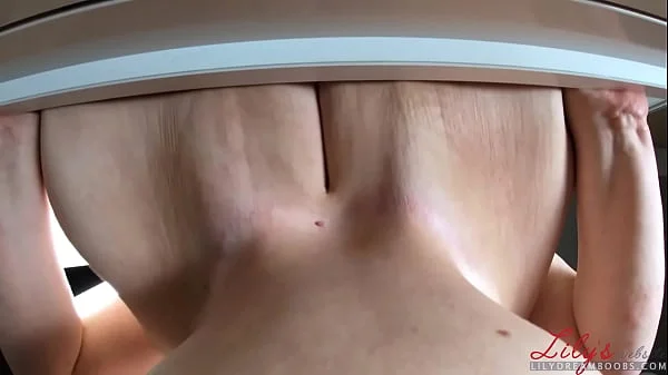 Dropping heavy tits on your face 4K