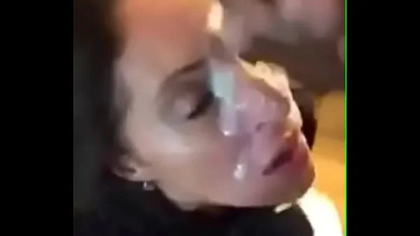 Milf gets facial by bbc