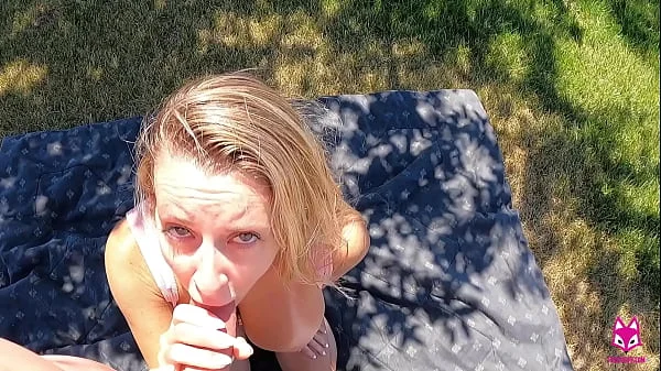 Front yard sex get's hot - FoxxxLife - Pov, Public Sex, Babe