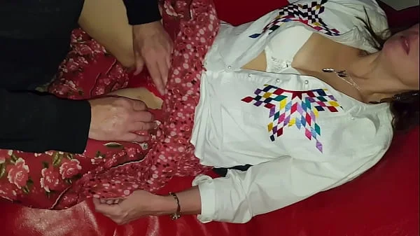 Wife's Hairy Pussy Eaten By Husband and His Friend