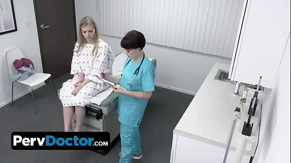 Pretty Teen Patient Gets Prepared By Hot Assed Nurse Before The Doctor Delivers His Special Therapy