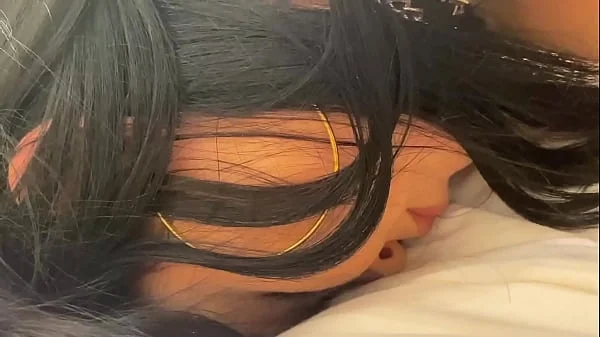 Spanking my Ass when Im Bondages and All Magic Wand inside my Pussy Full in Premium