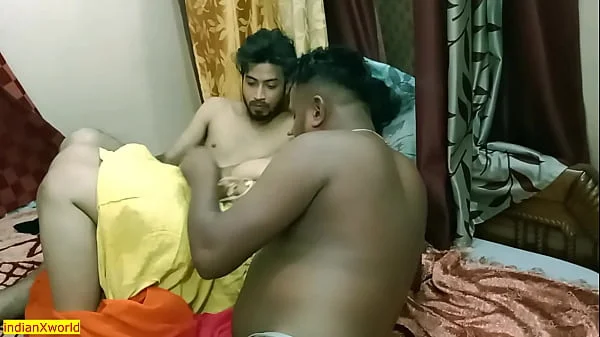 Indian Bhabhi shared her with us!! Best hindi hardcore group sex