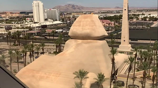 Egyptian Goddess at the Luxor Hotel Cheetah Adora Exotic Doggystyle Fuck and Blowjob with BWC