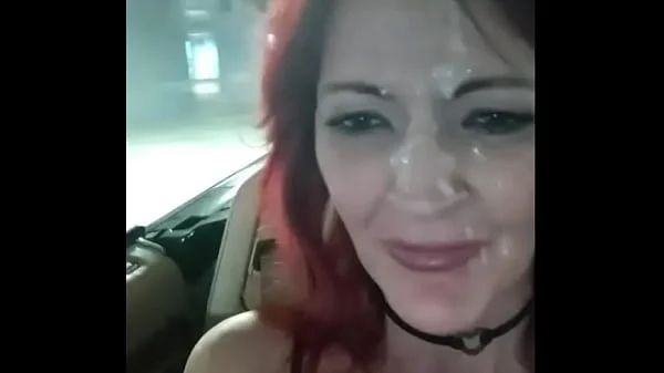 Stepmom With Cum On Her Face In Public- Cumwalk